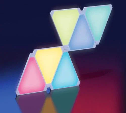 Cololight RGB Triangle Light Kit (6Pcs) - Tashqila Cololight RGB Triangle Light Kit (6Pcs) - Tashqila